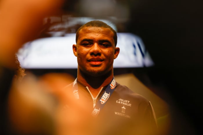 Illinois state wrestling championships February 18 2023 Nate Latsch 15394